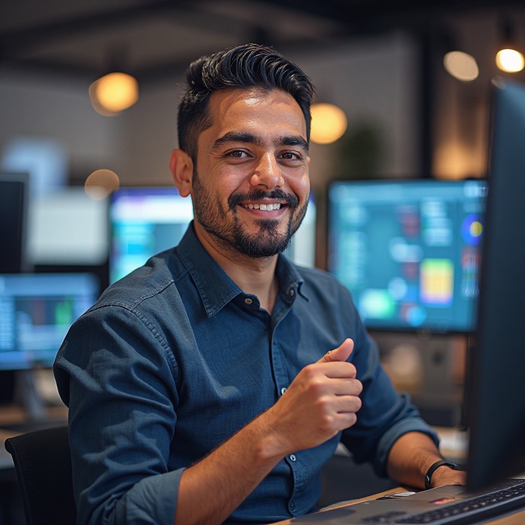 Equipo de Kirelvo trabajando en proyectos de desarrollo de software